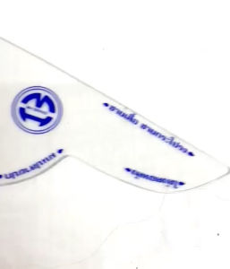 Pembaris Siam/Versi Baru Dual/Ruler Baju/Senang Pakai/Pembaris Lengkung/Ruler Plastic