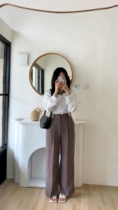 LOOSEPANT TROUSERS CELANA KULOT JUMBO HIGHWAIST PREMIUM BB 40-105KG CELANA KANTOR