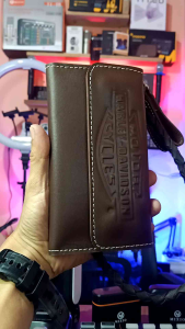 DOMPET Pria KULIT sapi/Model Harley