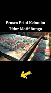 Kelambu Nyamuk Motif Bunga Super Tebal Jumbo UK 200×200