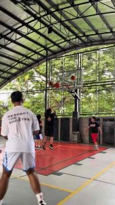 Gameball RESPECT THE SHOOTER Baller T-shirt with Oversize Fit for Men