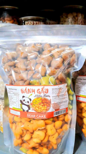 1KG Bánh gấu nhân kem sữa mix 3 vị tuổi thơ