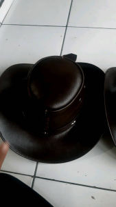 Topi Koboy Kulit Sapi Ukuran Kepala Dewasa