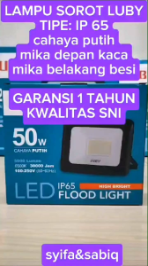 LAMPU SOROT / KAP SOROT GARANSI 1 TAHUN LBKS 503 LUBY