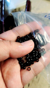 300 ตัว กิ้บนาโรริงและอุปกรณ์ฝึกต่อครบชุด สีดำ