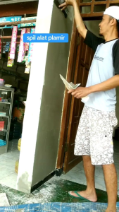 RASKAM T PLAMIR GALUR plat STAINLESS original 30 cm anti karat