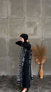 [READY STOCK] VEST TENUN TORAJA - TENUN IKAT - PAKAIAN WANITA