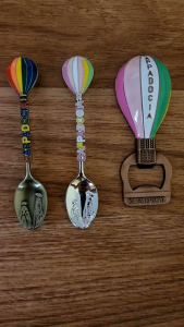 Fridge Magnet Tempelan Kulkas Souvenir Cappadocia Kapadokya Turki Turkiye Turki Sendok Besi