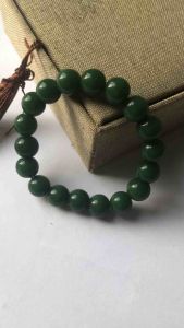 Vòng Tay Đá Mã Não Xanh Rêu Cao Cấp