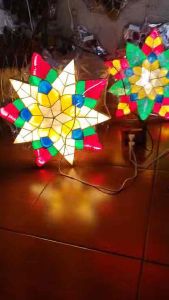 Parol Special Capiz Christmas Lantern 18 inches 110v for US or Canada and 220v for local use On hand Ship agad