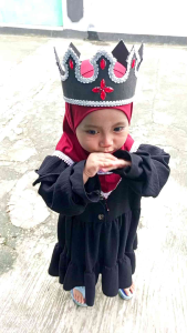 Bandana Mahkota Ratu/Raja Bisa untuk TK.Anak Dan Dewasa.cocok untuk karnaval pentas seni sekolah.ulang tahun Dan Agustusan..