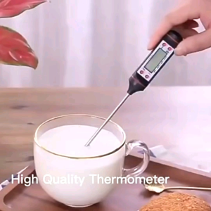 เทอร์โมมิเตอร์ ดิจิตอล เครื่องวัดอุณภูมิอาหาร เครื่องดื่มและของเหลว