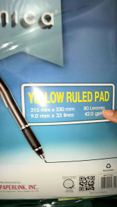 Yellow Pad paper multiple complete sets + Mica