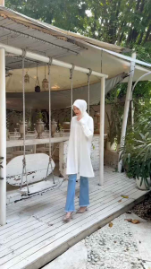 Baju Atasan Wanita Terbaru Bahan Katun Premium Canova Tunik by Mdly