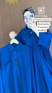 O Couple Kaftan Shakilla Premium Gamis Jumbo Baju Koko