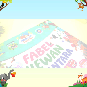 Bedtime Stories : Fabel Hewan Nusantara | Buku Anak Umum Bilingual Inggris Indonesia | Magnetic Flap Cover | Ziyadbooks