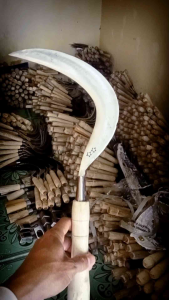 sabit padi rumput dan ranting2 madura baja per