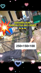 Keramba Ikan Bahan Rk 250×150×100
