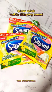 Sabun colek sayang 145g (dapat 3 pcs) paket isi TIGA