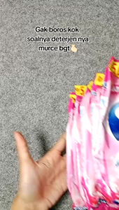 (Paket isi 6) 3 detergent sayang dan 3 sabun cuci piring ekonomi