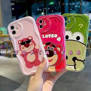 CASING UNTUK OPPO A60 A18 A38 A58 A78 4G 5G A77S A57 A17 A17K A96 A76 A16 A15 A15S A54 A53 A33 A92 A52 A12 A11K A7 A5S A3S A1K A9 A5 A31 2020 A71 A37 A37F F1S F5 F7 F9 / SOFTCASE GLOSSY CURLY KARAKTER LOTSO DINOSAURUS