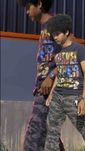 Lazy กางเกงลายทหาร