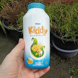 แป้งเด็กกันยุง มิสทิน คิดดี้  ขนาด 100 กรัม สบายผิว อ่อนโยน แป้งกันแดด สำหรับเด็ก