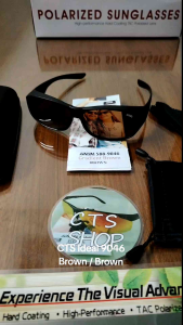 CTS IDEAL 588 9046 Overlap Polarized Sunglasses