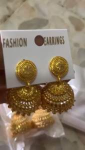 GOLD FINISH MEDIUM JUMKA