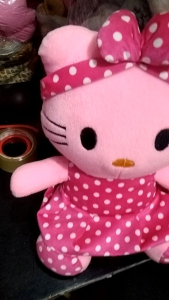 Boneka Hello Kitty Love Cantik Cute Duduk Besar