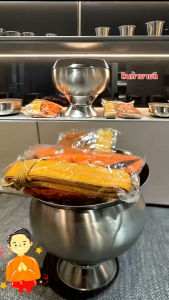 MAGNATE ชุดบาตรพระสแตนเลส 8" ชุดบาตร ถูกที่สุด คุณภาพดี ทุกชิ้นส่วน ผลิตในประเทศไทย stainless 304