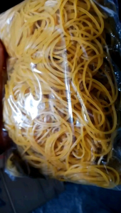 Bịch chun cao su vàng loại đẹp bóng 500g