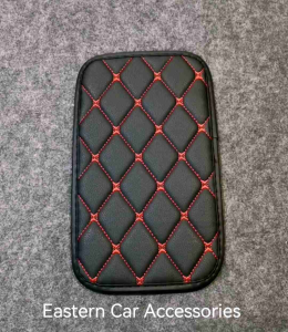 Car Armrest Pad Cover Auto Center Console Box PU Leather Cushion Armrest Padding