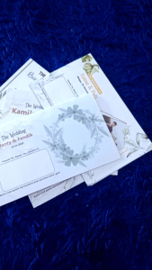 (50 pcs) undangan pernikahan udl o1