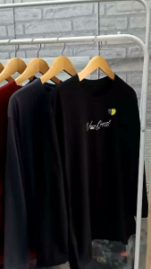 KAOS PRIA LENGAN PANJANG | KAOS DISTRO PRIA | KAOS DISTRO TERBARU | KAOS SABLON SIMPEL | UK M L XL