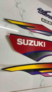 Bộ tem Suzuki Viva màu đen đời 99 hàng nhập Thái Lan 3 lớp chất lượng cao dành trang trí riêng cho dòng xe này tem màu sắc cực đẹp và bềngiá bán cực tốt bán lẻ như bán sỉ