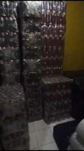 Benang Obras Polyester Hitam & Putih 1 kg