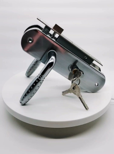 Handle Pintu Kamar Bulat Rintik & Ongkel Pintu Kamar Stainless Stell Minimalis