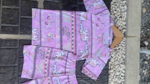 ชุดเด็กลายช้าง เสื้อแขนสั้นกางเกงขาสั้น ผ้านิ่มบางเบาใส่สบาย ลายช้างซัมเมอร์ ส+ส