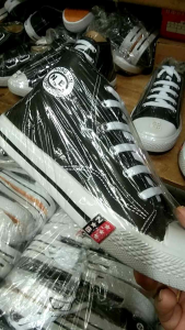 SEPATU TALI BOOT-SEPATU ANAK SEKOLAH BOT SOL KUNING