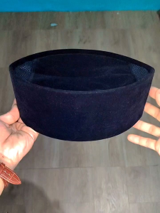 PECI KOPIYAH SONGKOK HITAM PLOS AC TINGGI 9CM