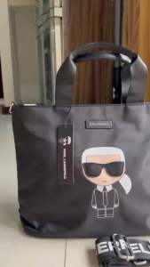 Karl Lagerfeld Ikonik hand and sling bag nylon Premium Copy #9482