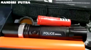 Senter led untuk keping paket lengkap