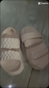 Sendal Anak Wedges Perempuan Kepang Tali Belakang: Sendal Liburan Rekreasi Terbaru Terlaris Murah