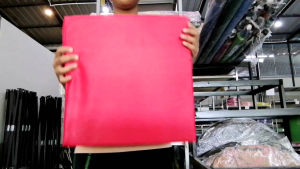 เบาะนั่งสมาธิ มีซิปถอดได้ ขนาด 40x40ซม. หนา 2.5 เซนติเมตร เบาะรองนั่งหนัง เบาะรองนั่ง อาสนะหนัง ทำความสะอาดง่าย หลายสี