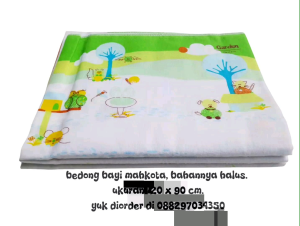 Bedong Bayi Segi Empat Merk Mahkota isi 3 Pcs Bedong Bayi Katun Flanel Bedong Bayi Ukuran 120X90 Cm Bedong Bayi Nyaman Dan Hangat - Lazada