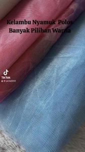 KELAMBU TIDUR ANTI NYAMUK POLOS MURAH SIZE 150x200