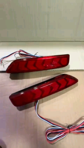 Lampu Reflektor Belakang Xpander 2021 2024 2025 2026 2027 Mata Kucing Running LED