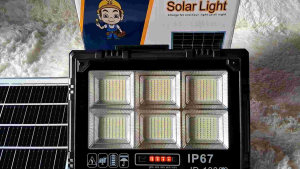 JD สปอร์ตไลท์โซล่าเซลล์ ของแท้ 100% รุ่นใหม่ อลูมิเนียม 100W  200W  300W  500W