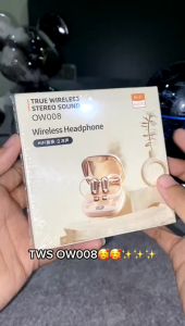 FLUFFY - OWS OW008 Earphone Wireless Bluetooth 5.3 Sport Headset Noise Reduction HiFi Stereo